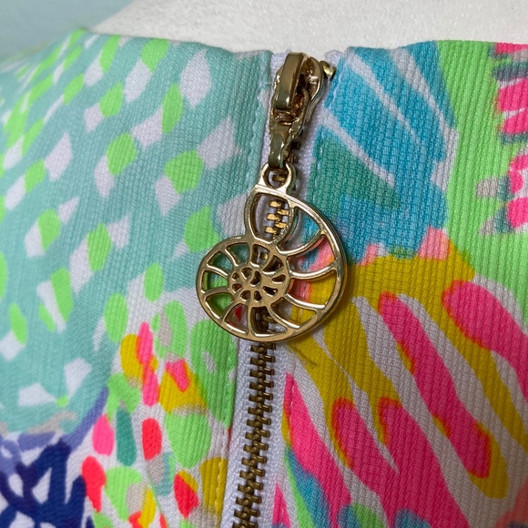 Lilly Pulitzer Mila Shift - Roar Of The Seas SZ 8 - Picture 5 of 7